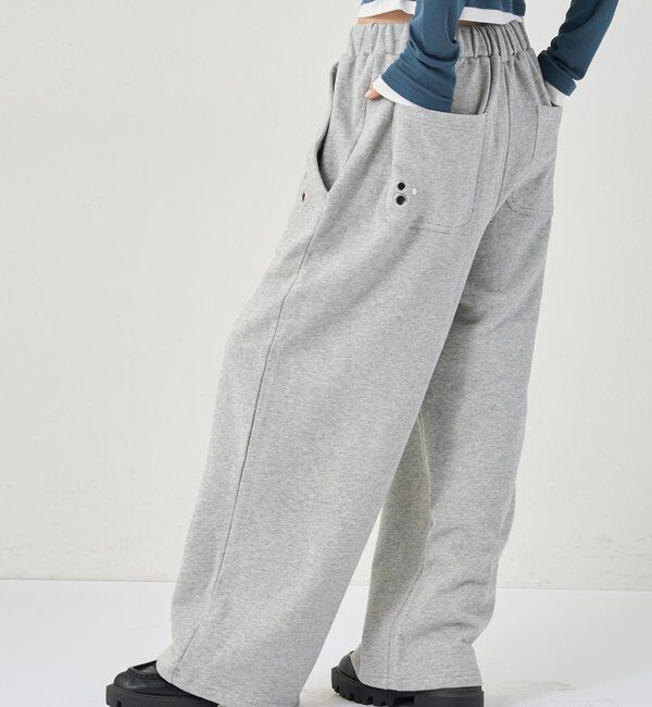  「アイレットスウェットパンツ」|チノ|