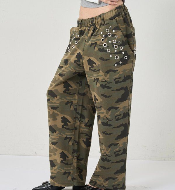  「アイレットスウェットパンツ」|チノ|