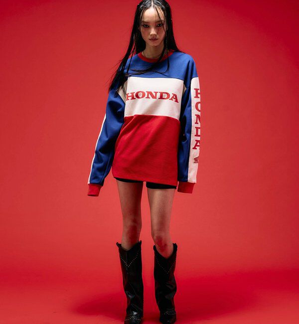  「【HONDA&times;Sourcream】 BMX LONG SLEEVE TEE」|Tシャツ・カットソー|