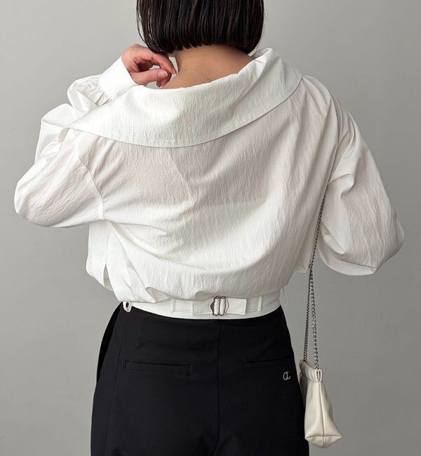  「【2WAY】カシュクールシャツ」|シャツ・ブラウス|