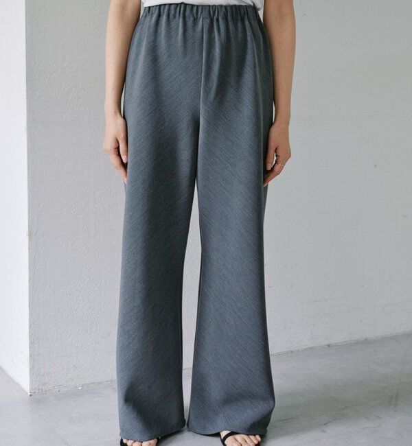  「ダブルクロスワイドパンツ」|チノ|