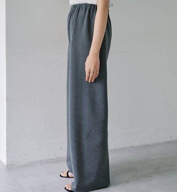  「ダブルクロスワイドパンツ」|チノ|