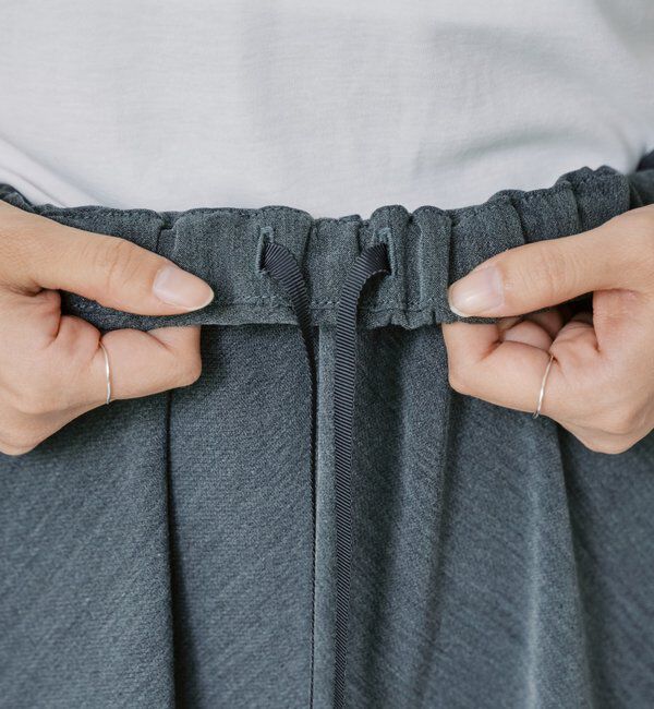  「ダブルクロスワイドパンツ」|チノ|