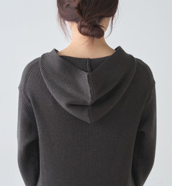  「フーデットジップワンピース」|ワンピース|