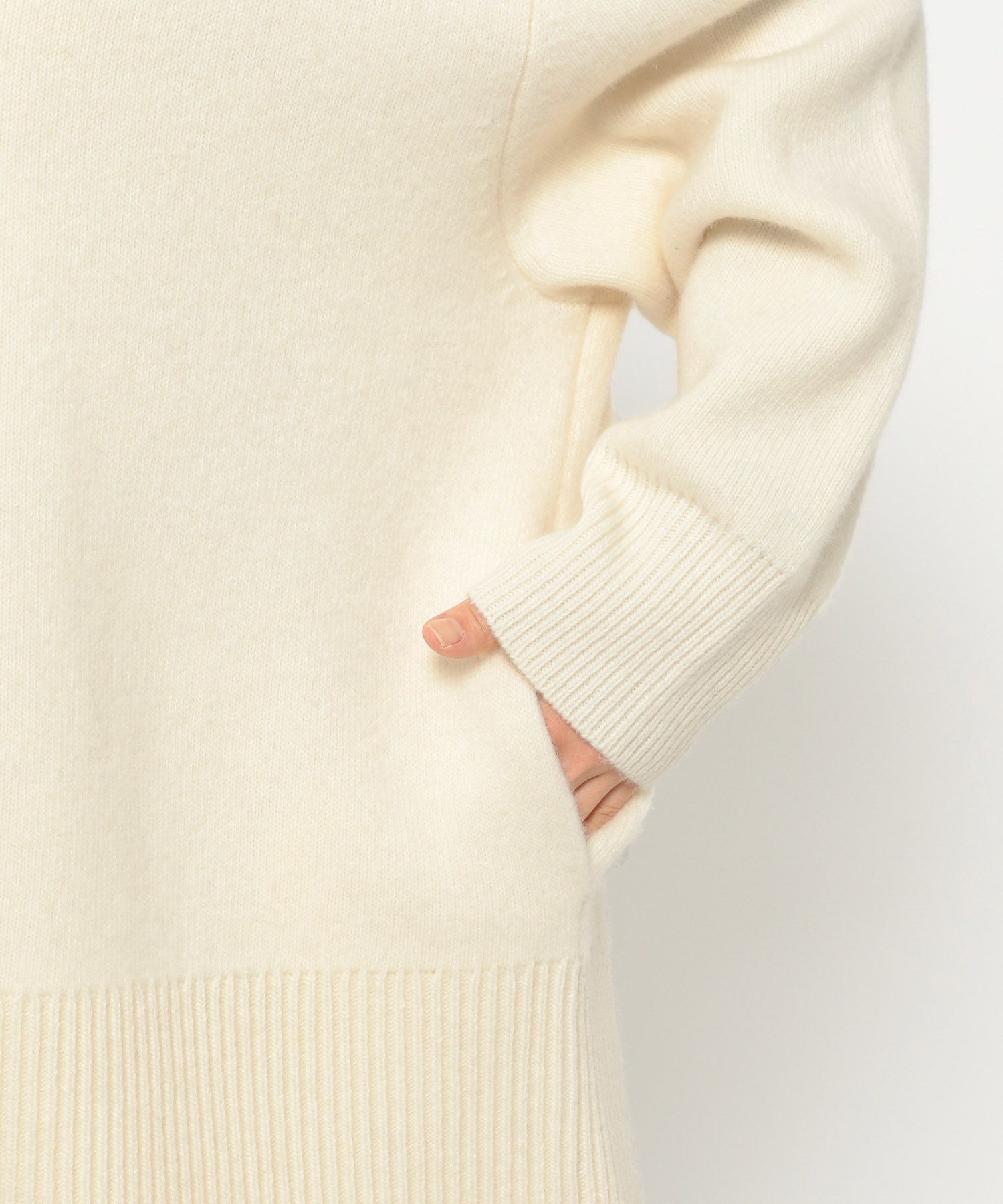 A part by 「カシミヤコンBIG Vネックカーディガン」|ニット・セーター|