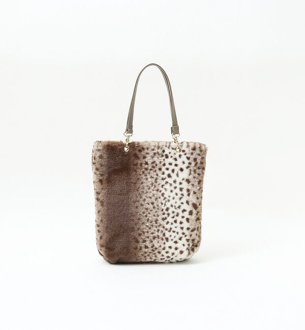 ABAHOUSE「【mieux un】アクリルファートートバッグ」|トートバッグ|