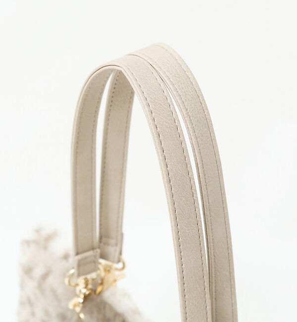 ABAHOUSE「【mieux un】アクリルファートートバッグ」|トートバッグ|