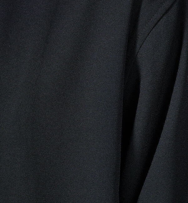 ABAHOUSE「【ノーカラー】ライト ジョーゼット カーディガン / ボタンレスカーディガン」|カーディガン|