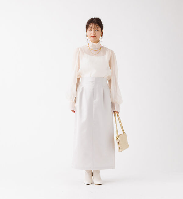 Rouge vif「サテンタックスカート」|スカート|