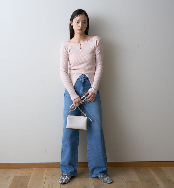 Rouge vif「【YAHKI/ヤーキ】SOFT W FACE ミニショルダーバッグ」|ショルダー・メッセンジャー|