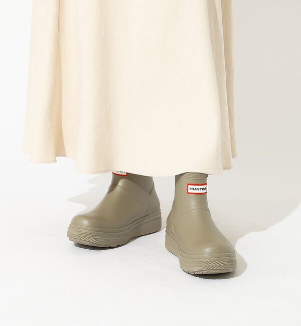 Rouge vif「【HUNTER/ハンター】UNISEX PLAY MOLDED BOOT  /」|レインシューズ|