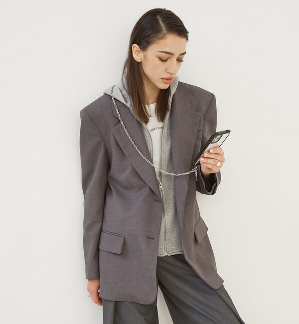 LOWELL things「Chain Strap/チェーンショルダー（スマホタブ付き）」|モバイルケース|