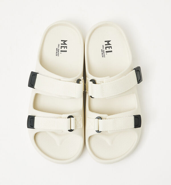 abahouse mavie「【MEI】ダブルテープサンダル」|サンダル|