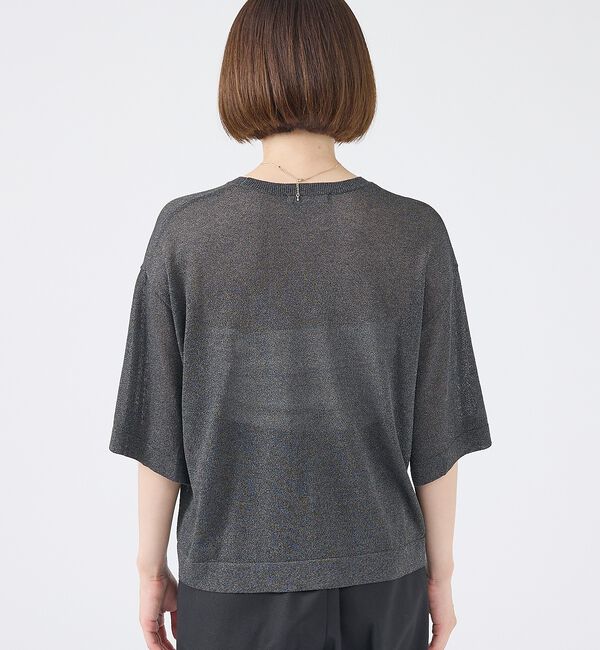 abahouse mavie「シアーニットプルオーバー」|ニット・セーター|