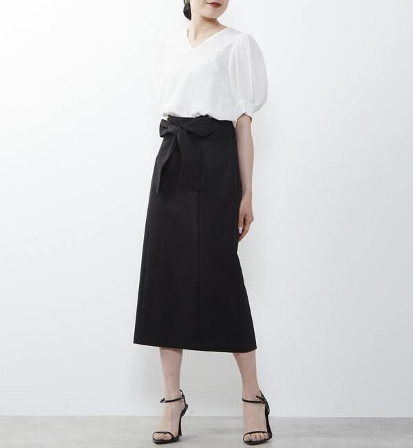 TIARA「Vネックブラウス」|シャツ・ブラウス|