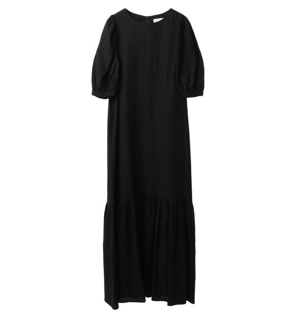 TIARA「リネンロングワンピース」|その他|ブラック