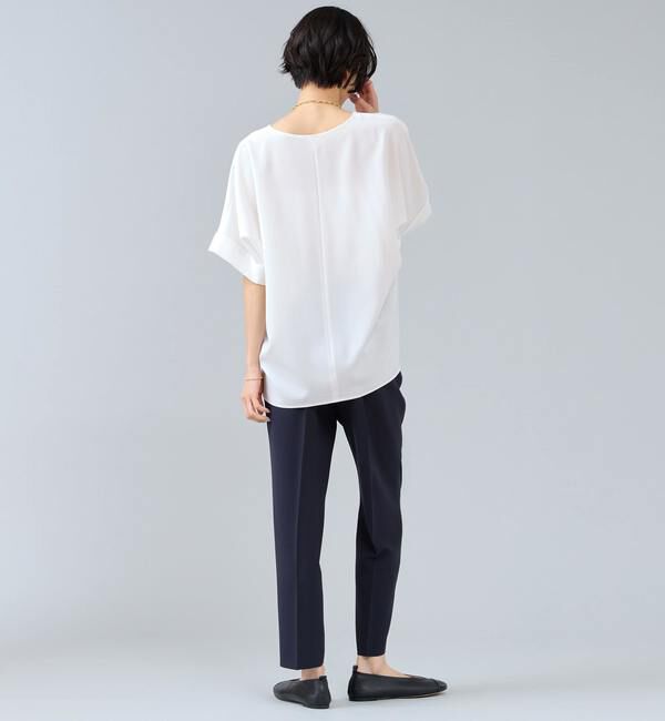 Liesse「キーネックブラウス」|シャツ・ブラウス|