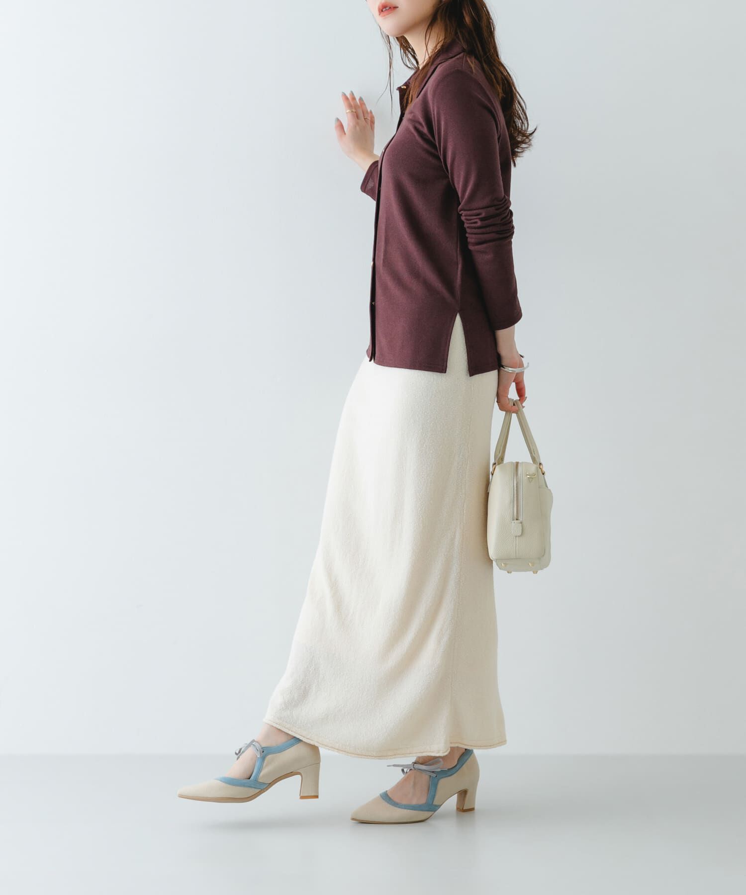 RODE SKO「『MADE IN JAPAN』チャンキーヒールリボンパンプス」|パンプス|