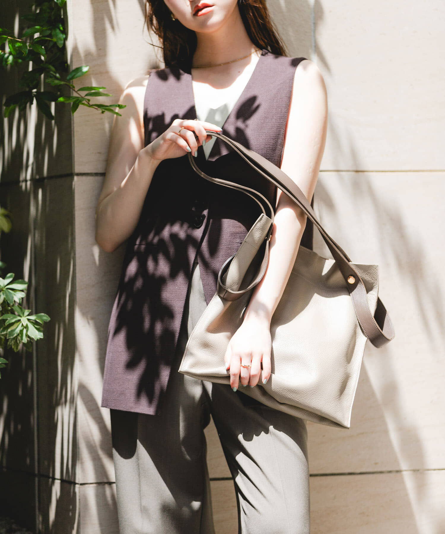 RODE SKO「『一部別注カラー』BEAURE　カウレザー2デザインベルトバッグ」|トートバッグ|