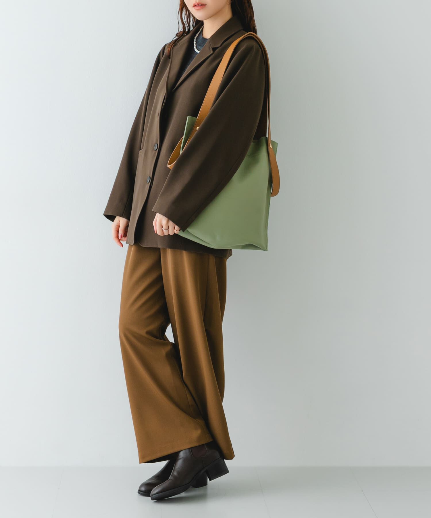 RODE SKO「『一部別注カラー』BEAURE　カウレザー2デザインベルトバッグ」|トートバッグ|