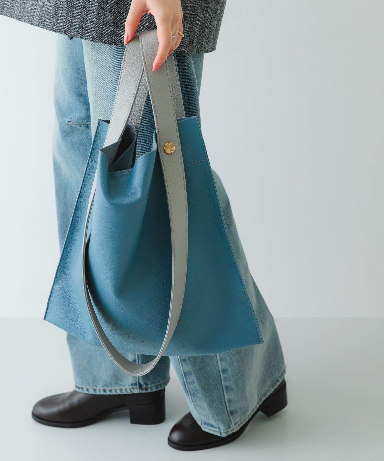 RODE SKO「『一部別注カラー』BEAURE　カウレザー2デザインベルトバッグ」|トートバッグ|