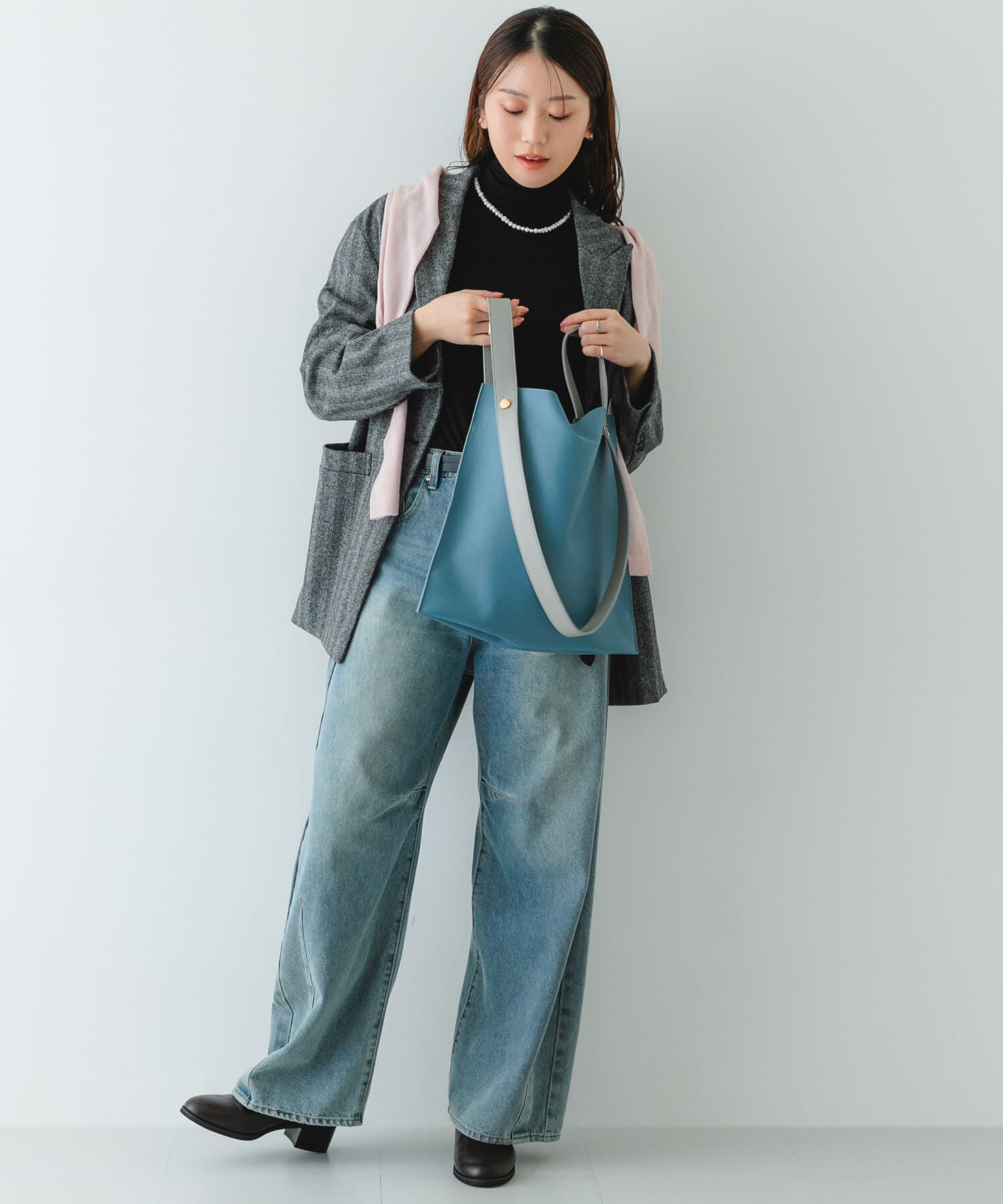 RODE SKO「『一部別注カラー』BEAURE　カウレザー2デザインベルトバッグ」|トートバッグ|