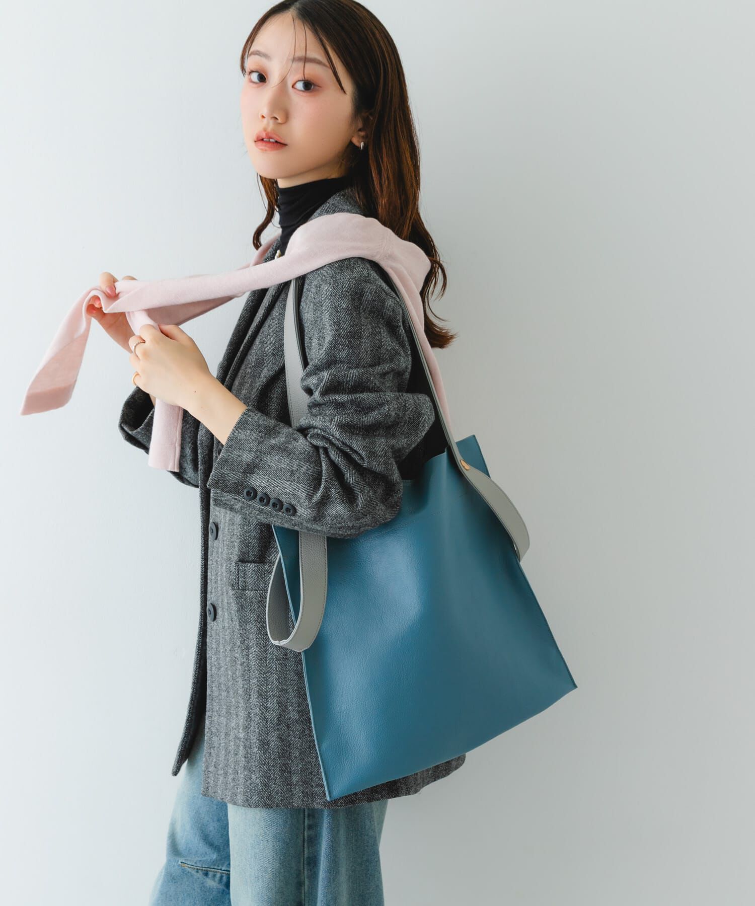 RODE SKO「『一部別注カラー』BEAURE　カウレザー2デザインベルトバッグ」|トートバッグ|