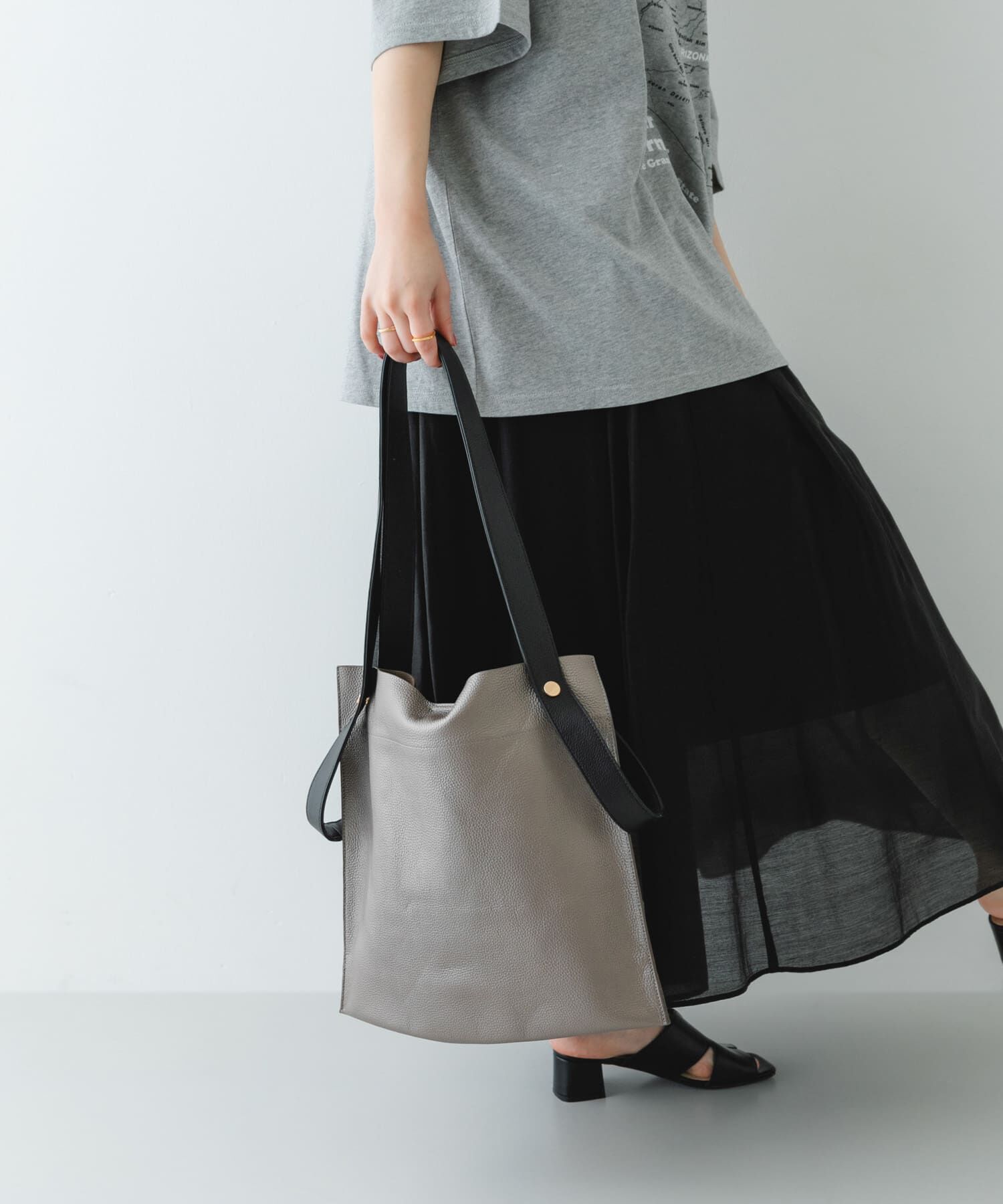 RODE SKO「『一部別注カラー』BEAURE　カウレザー2デザインベルトバッグ」|トートバッグ|