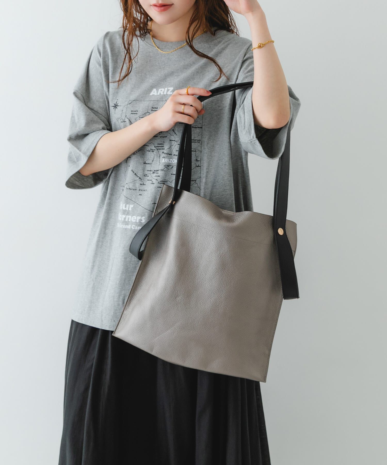 RODE SKO「『一部別注カラー』BEAURE　カウレザー2デザインベルトバッグ」|トートバッグ|