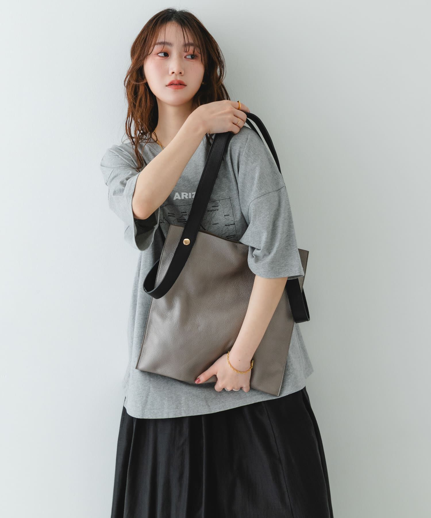 RODE SKO「『一部別注カラー』BEAURE　カウレザー2デザインベルトバッグ」|トートバッグ|