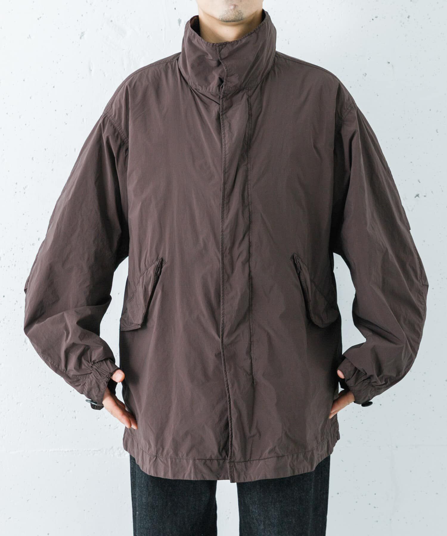 URBAN RESEARCH「ATON　AIR WEATHER SHORT MODS」|ミリタリー・モッズコート|