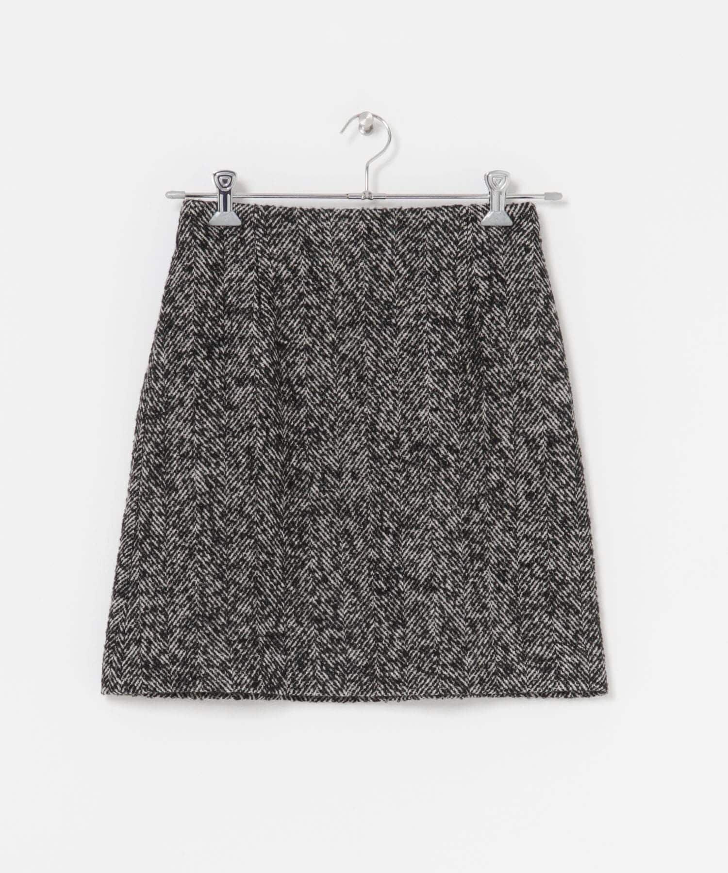 URBAN RESEARCH ROSSO「ウール混ループツイードミニスカート」|スカート|