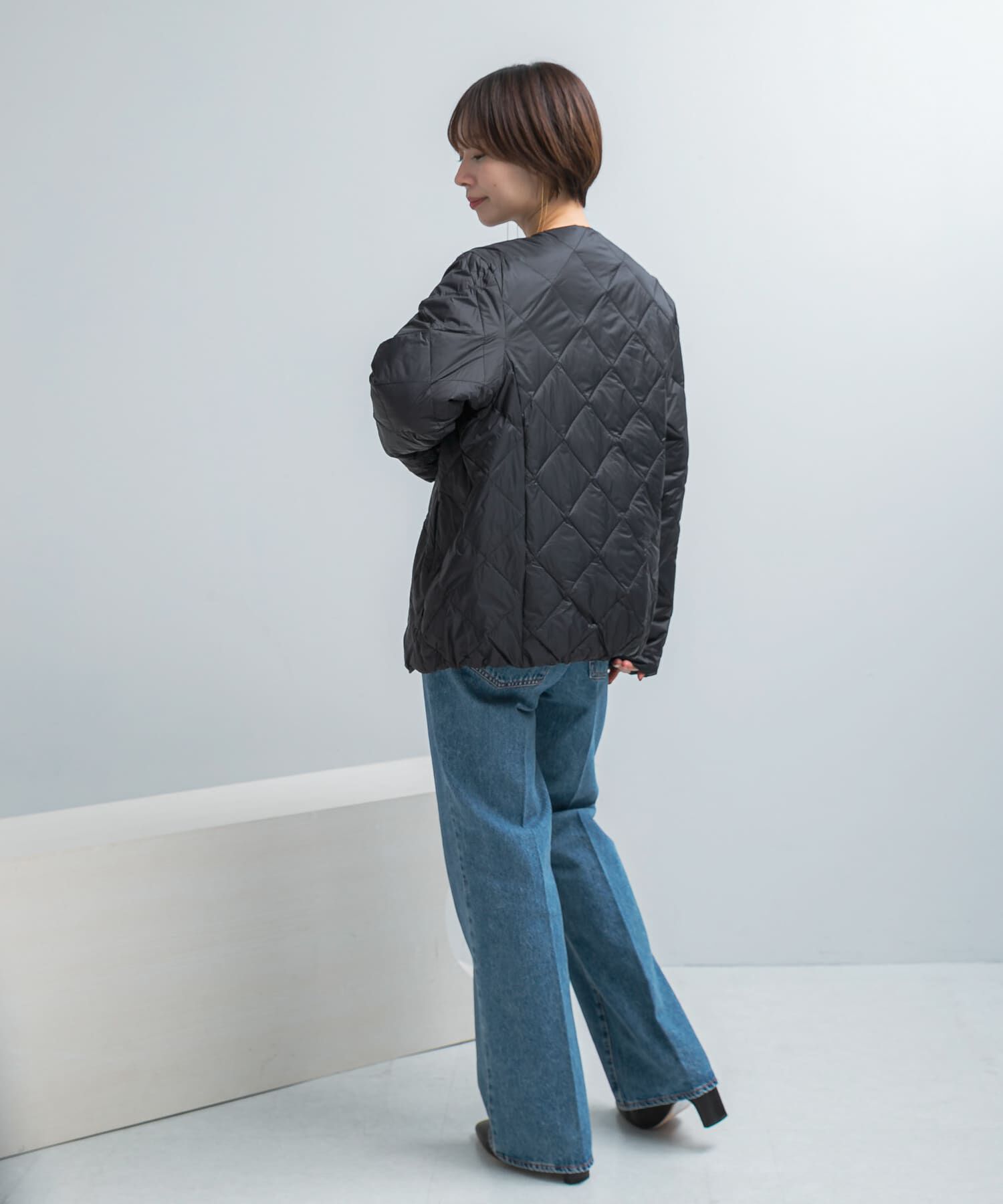 URBAN RESEARCH ROSSO「TAION　CREW NECK DOWN JACKET」|ダウン|