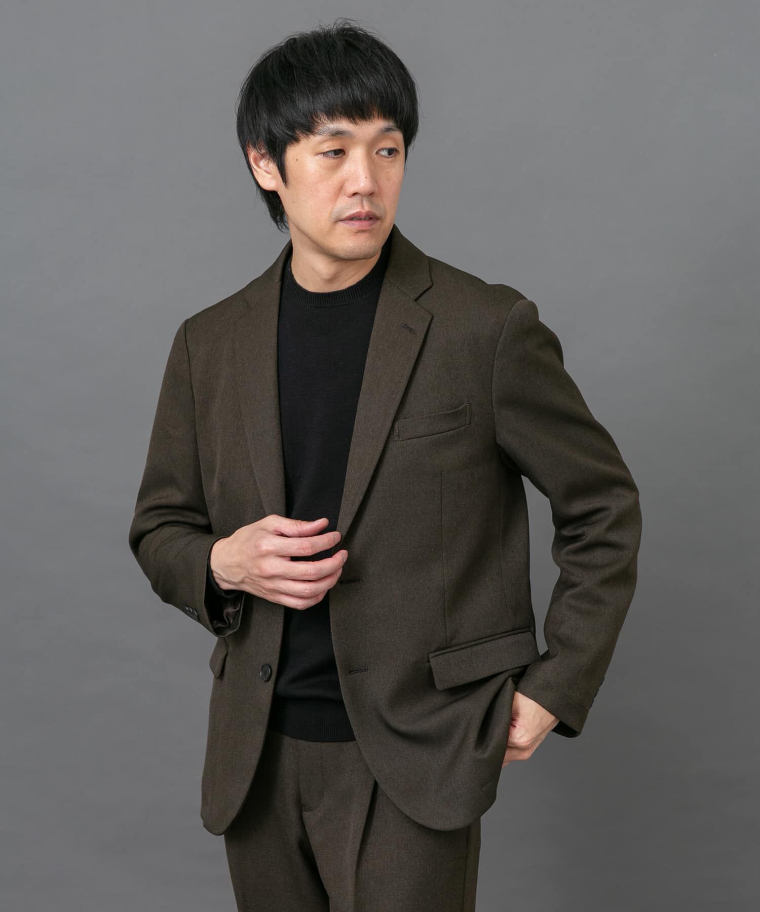 URBAN RESEARCH DOORS「LIFE STYLE TAILOR　ブラッシュドツイルストレッチジャケット」|その他|