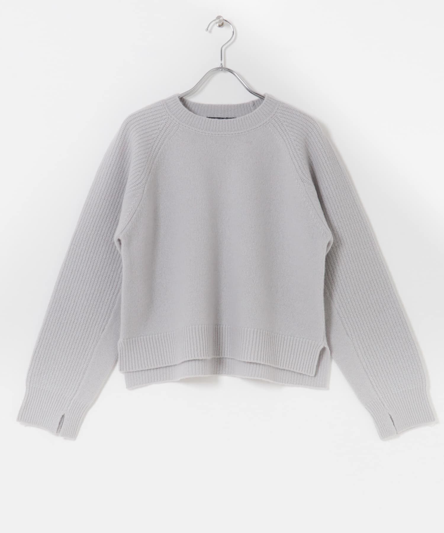 URBAN RESEARCH ROSSO「スーパーファインラムズウールショートニット」|ニット・セーター|