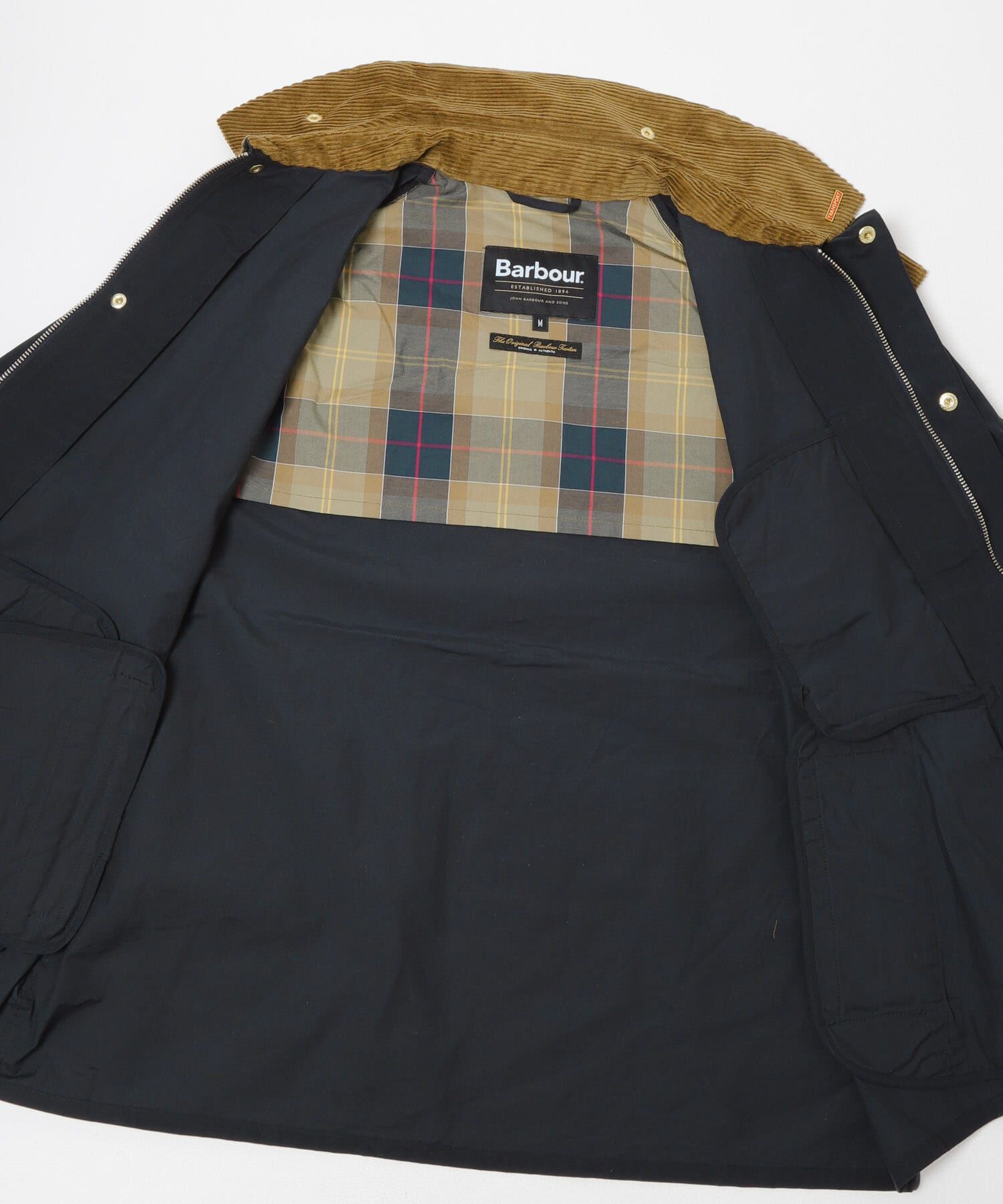 URBAN RESEARCH「Barbour　ICONS TRANSPORT CASUAL JACKET」|ノーカラーコート|