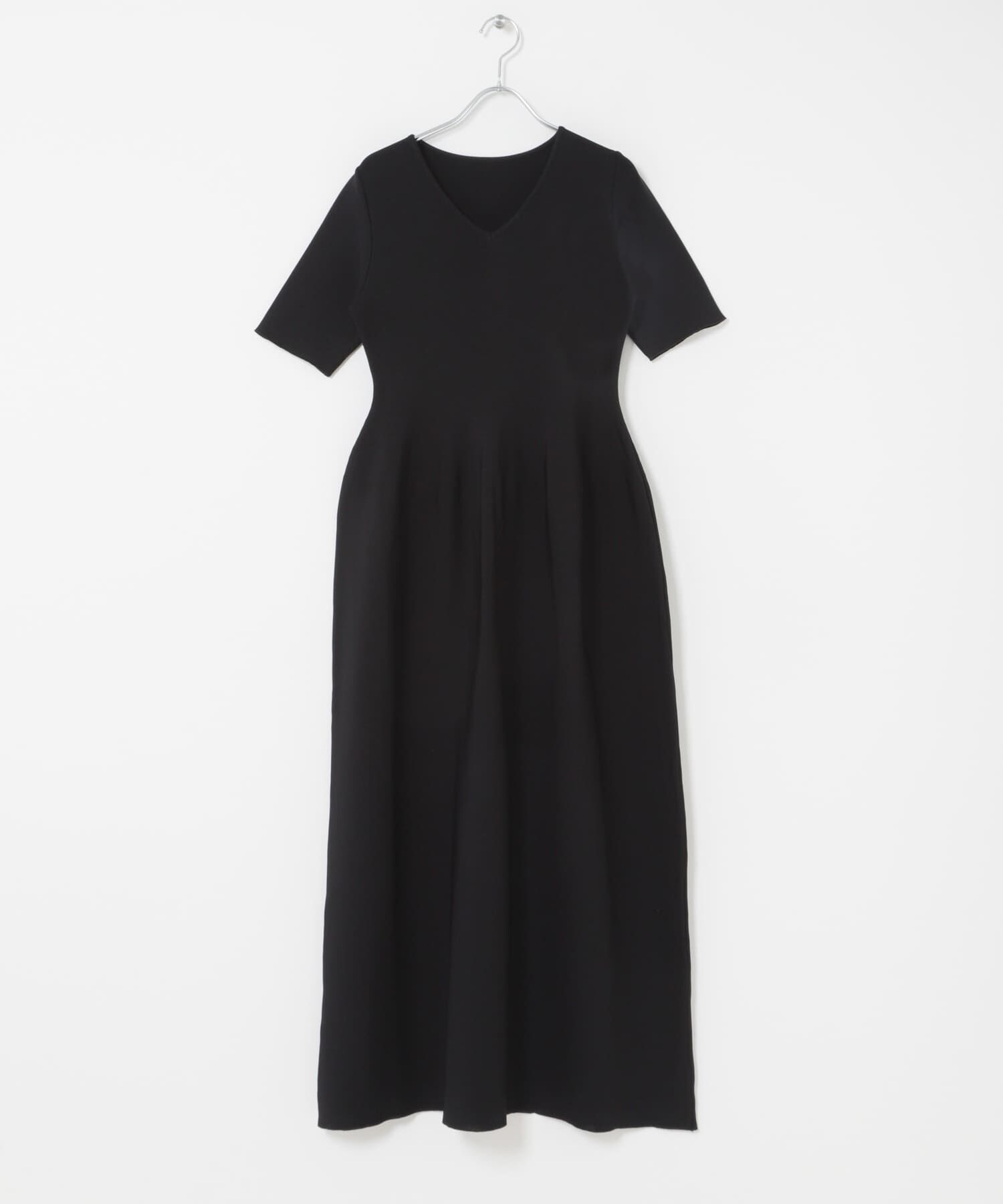 URBAN RESEARCH ROSSO「『一部WEB限定カラー』フォルムニットVネックワンピース」|ワンピース|