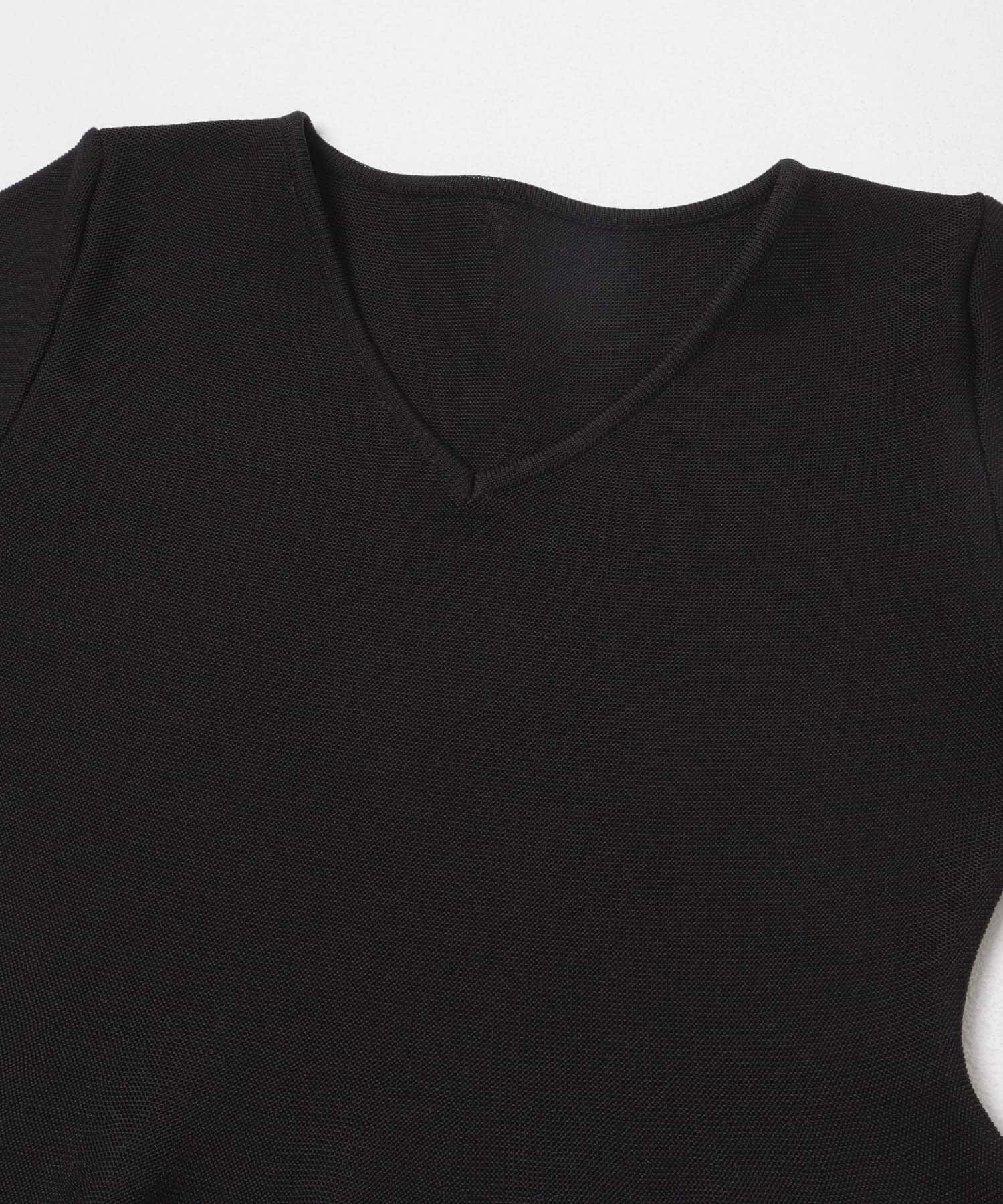 URBAN RESEARCH ROSSO「『一部WEB限定カラー』フォルムニットVネックワンピース」|ワンピース|