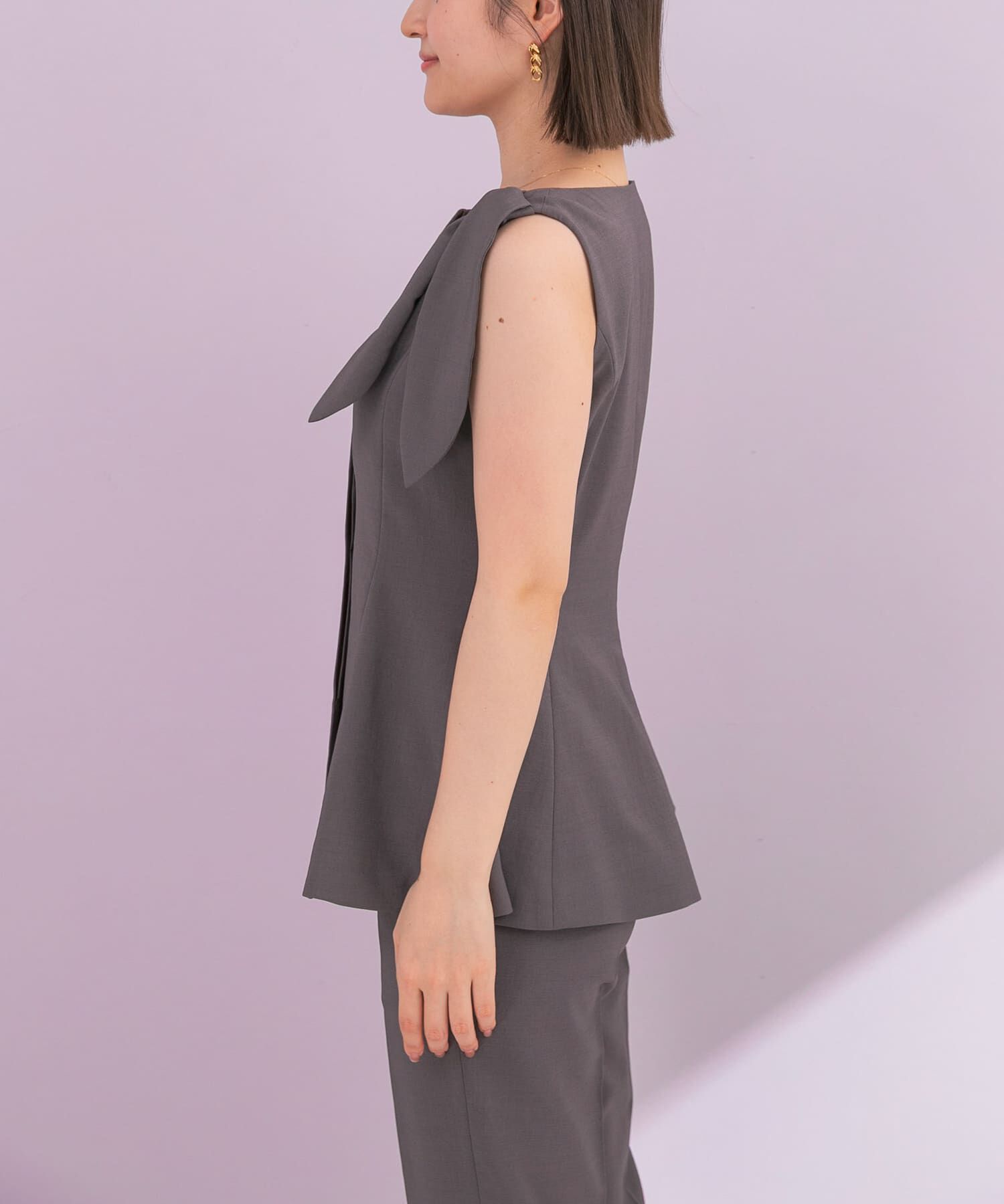 URBAN RESEARCH ROSSO「リボンデザイン2WAYジレセットアップ」|その他|