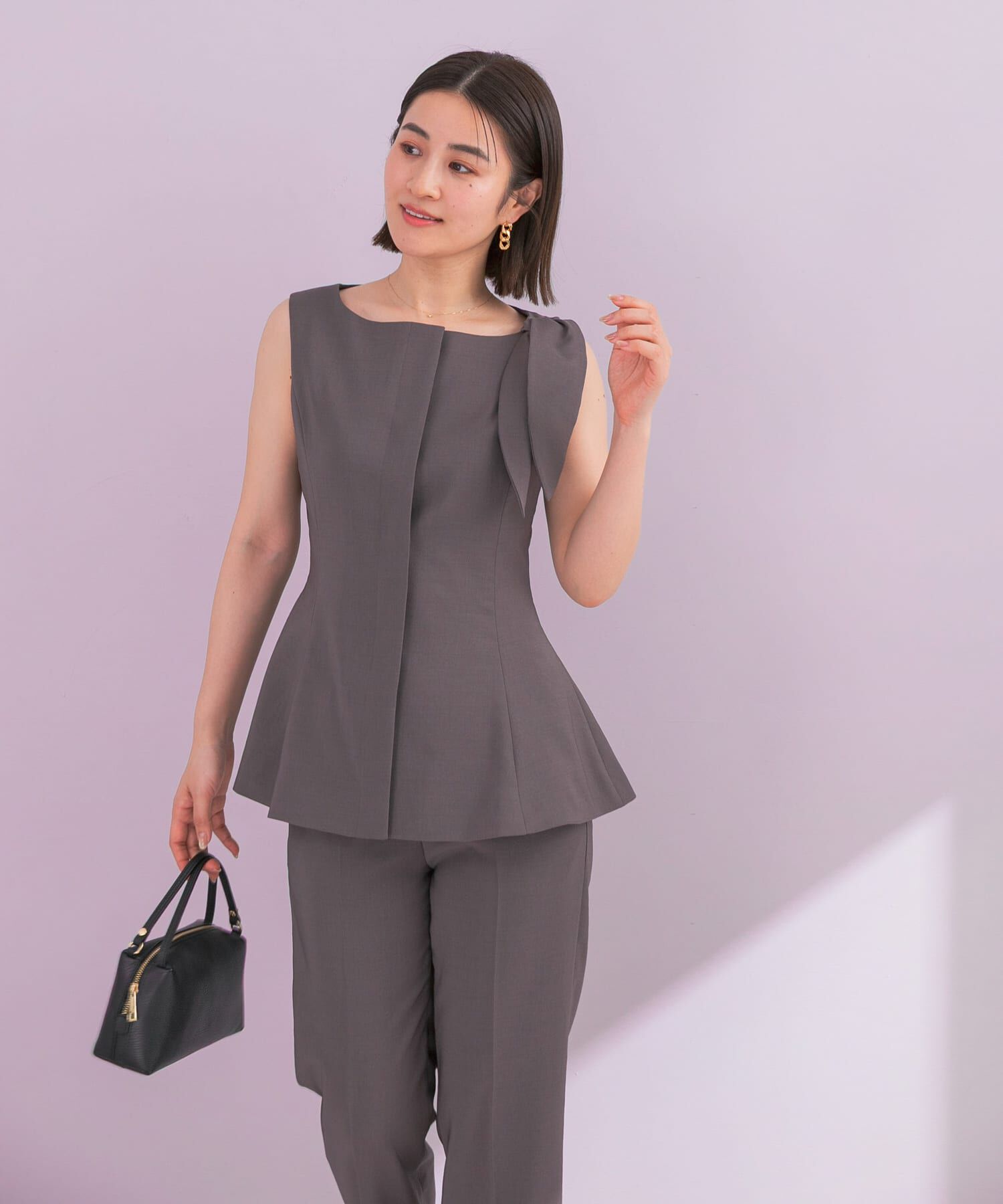 URBAN RESEARCH ROSSO「リボンデザイン2WAYジレセットアップ」|その他|