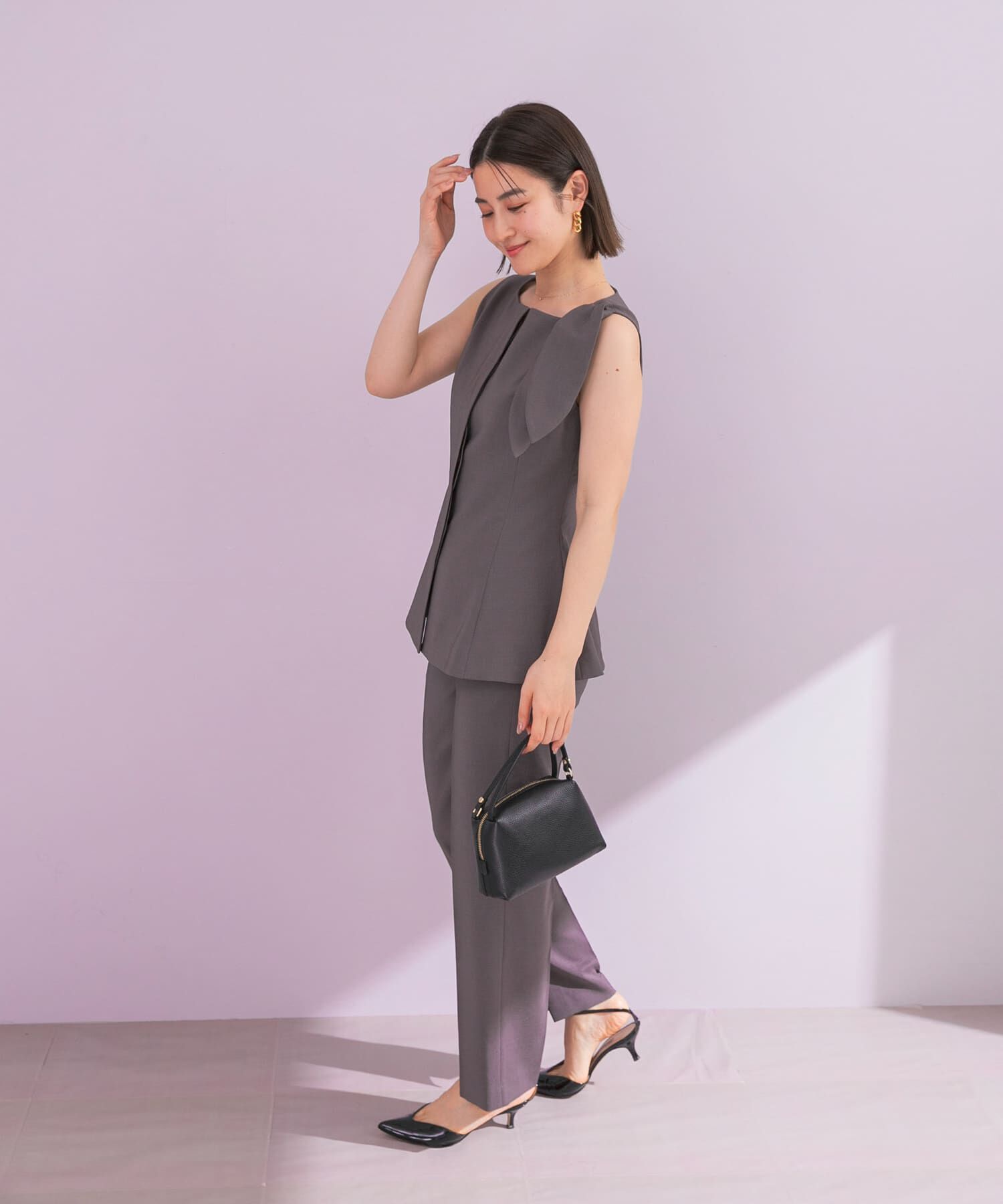 URBAN RESEARCH ROSSO「リボンデザイン2WAYジレセットアップ」|その他|