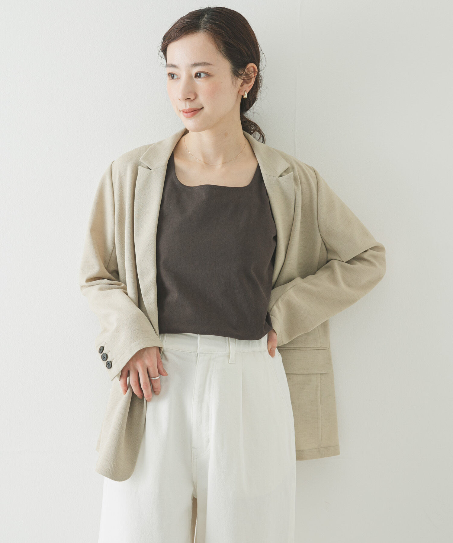 URBAN RESEARCH「スクエアネックタンクトップ」|タンクトップ|