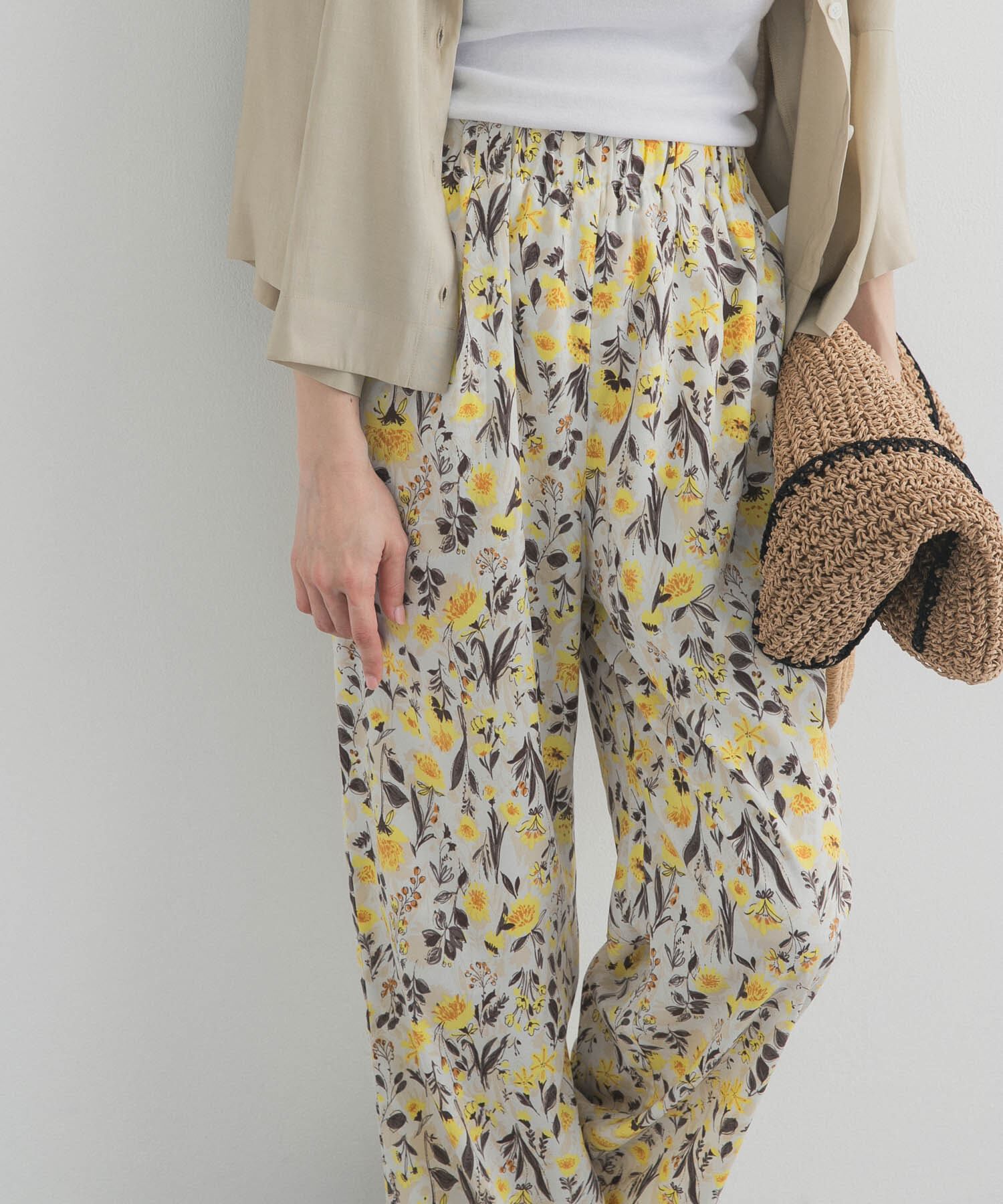 URBAN RESEARCH DOORS「『WEB/一部店舗限定カラー』フラワープリントイージーパンツ」|その他|