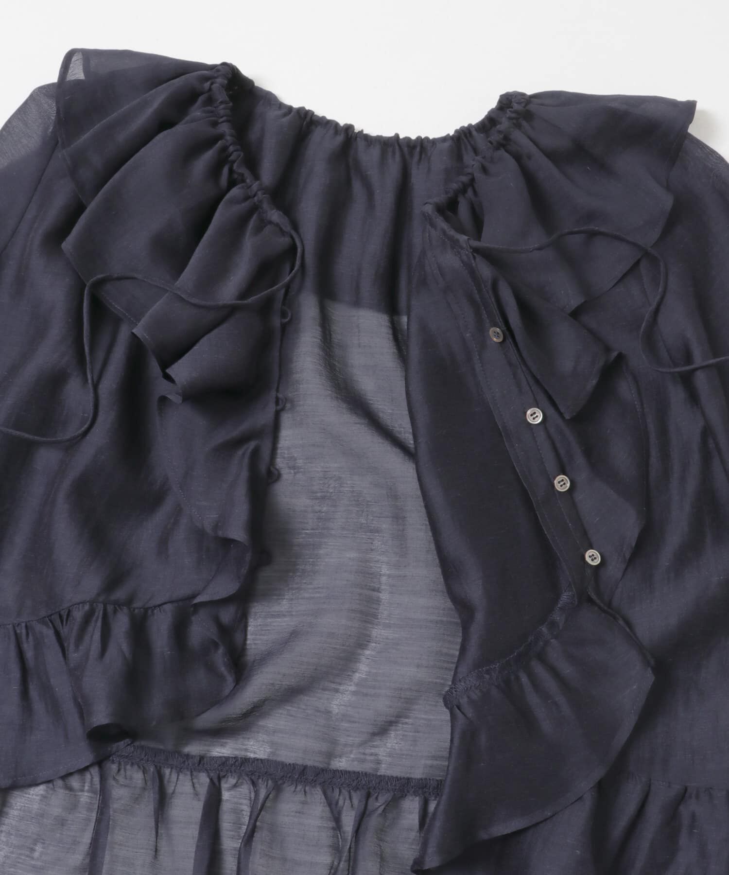 URBAN RESEARCH ROSSO「シアーフリルブラウス」|シャツ・ブラウス|