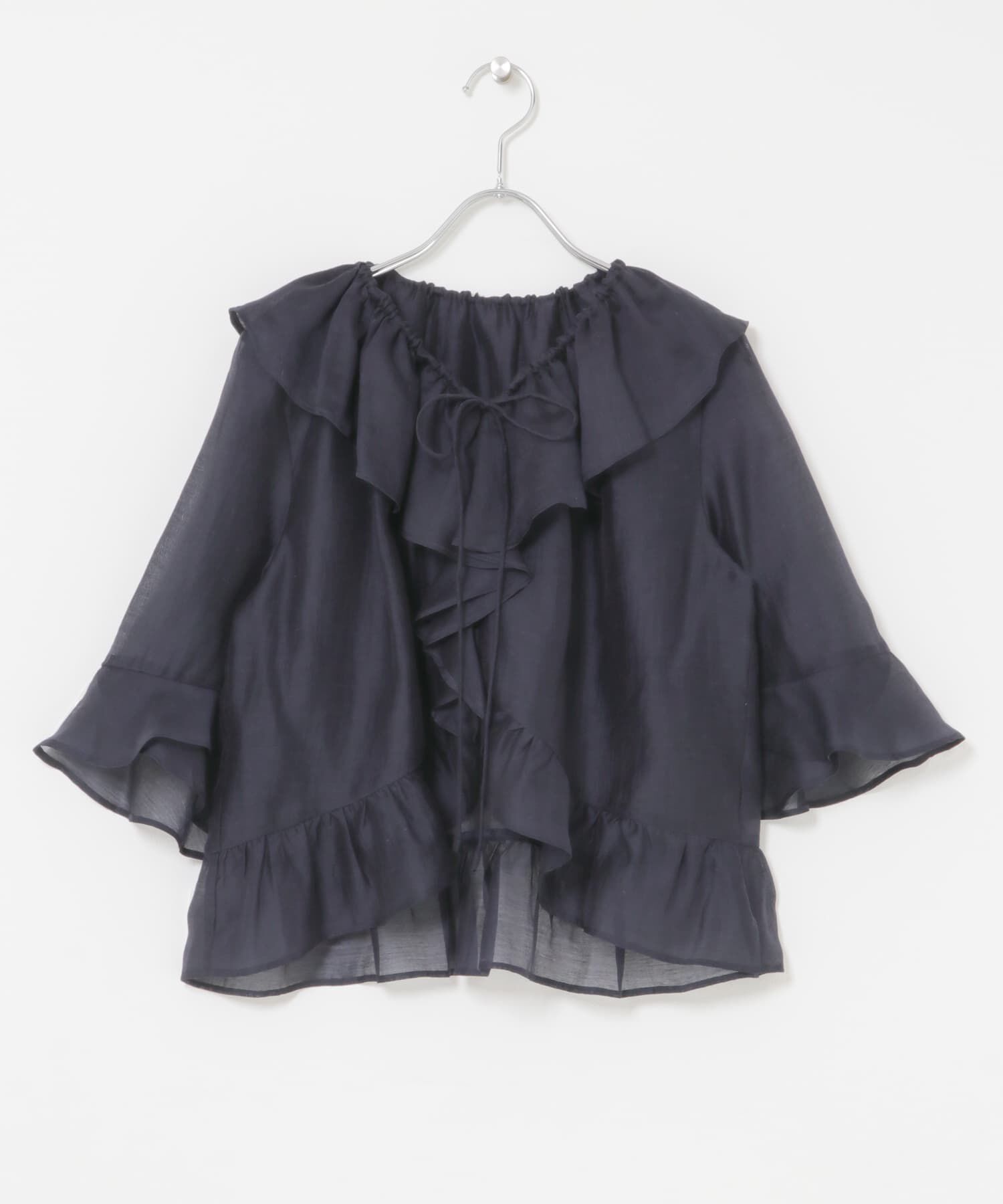 URBAN RESEARCH ROSSO「シアーフリルブラウス」|シャツ・ブラウス|