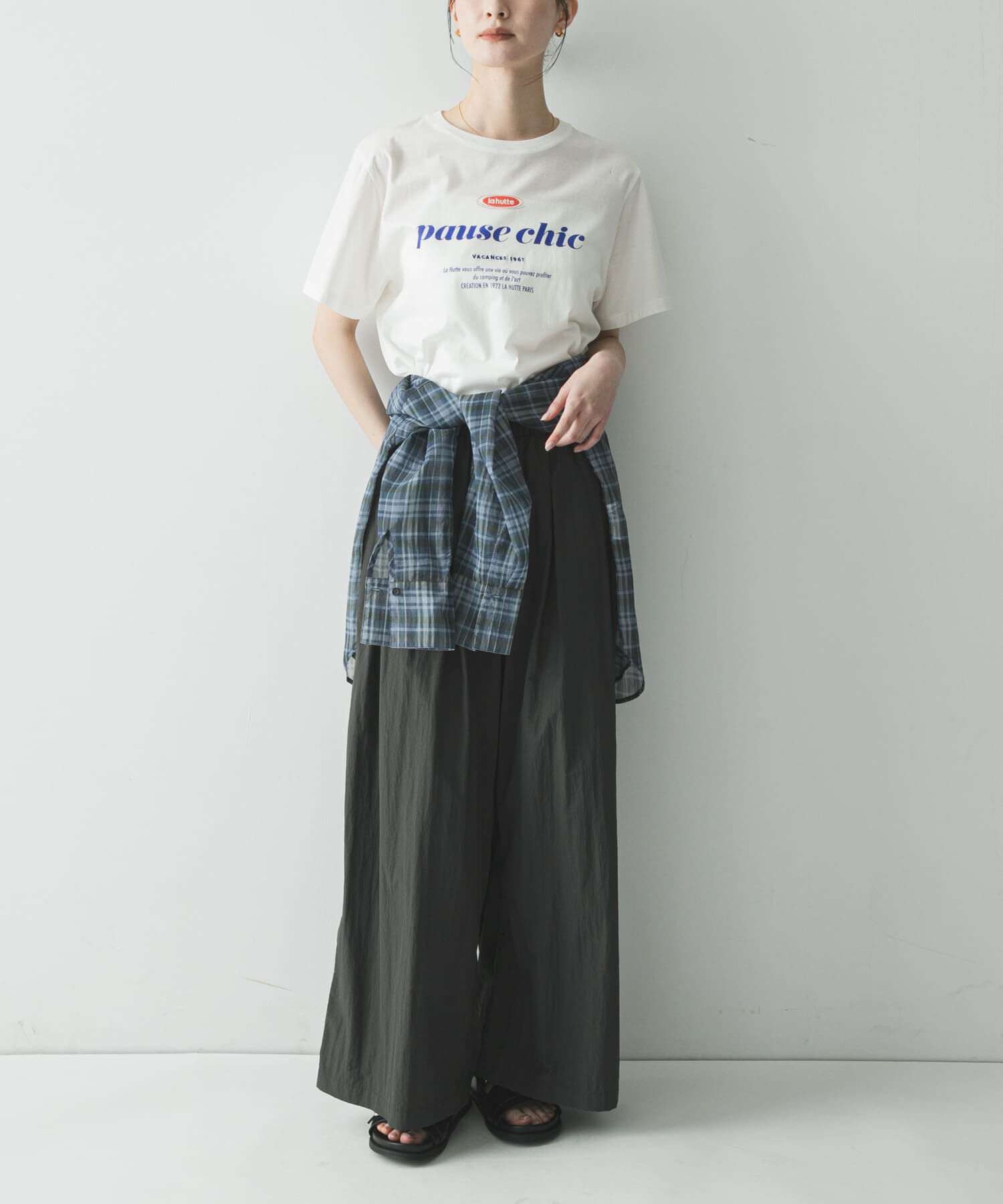 URBAN RESEARCH「『UR TECH』ギャザーワイドパンツ」|その他|