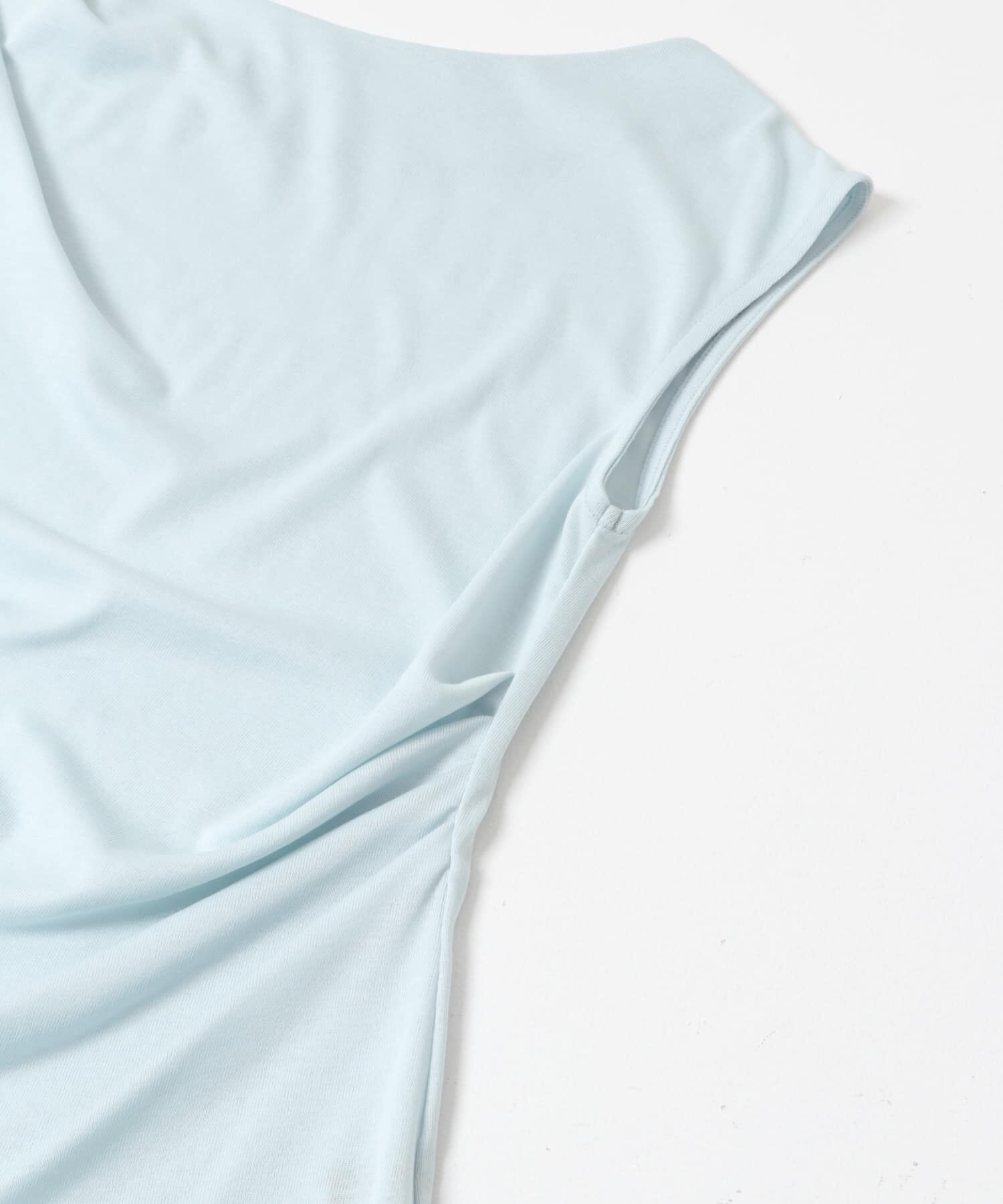 URBAN RESEARCH ROSSO「クールタッチ デザインドレープカットソー」|Tシャツ・カットソー|