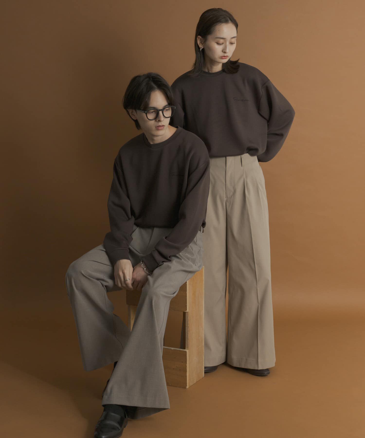 SENSE OF PLACE by URBAN RESEARCH「『一部WEB限定カラー』シシュウダンボールポンチロングTシャツ」|Tシャツ・カットソー|