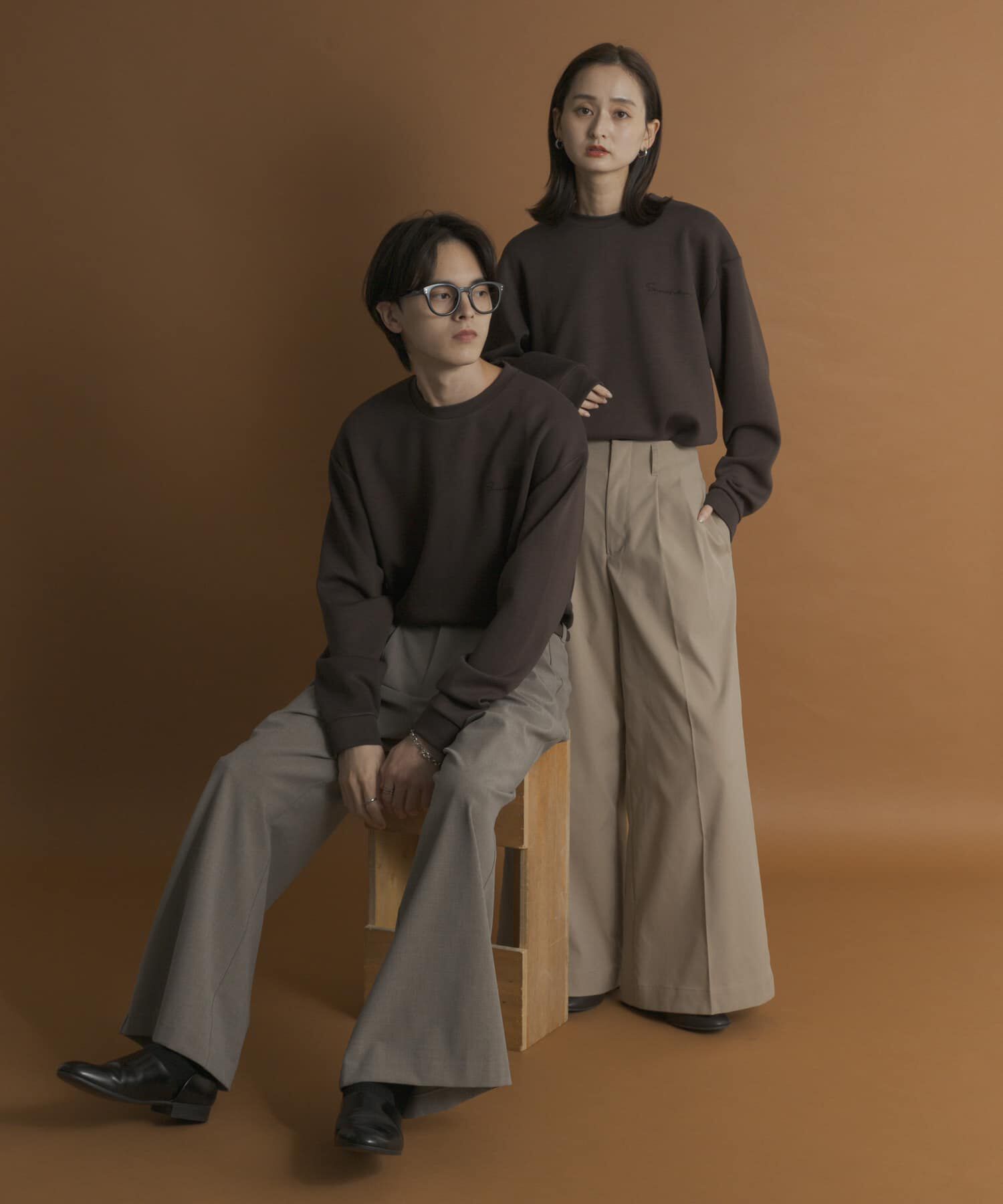 SENSE OF PLACE by URBAN RESEARCH「『一部WEB限定カラー』シシュウダンボールポンチロングTシャツ」|Tシャツ・カットソー|