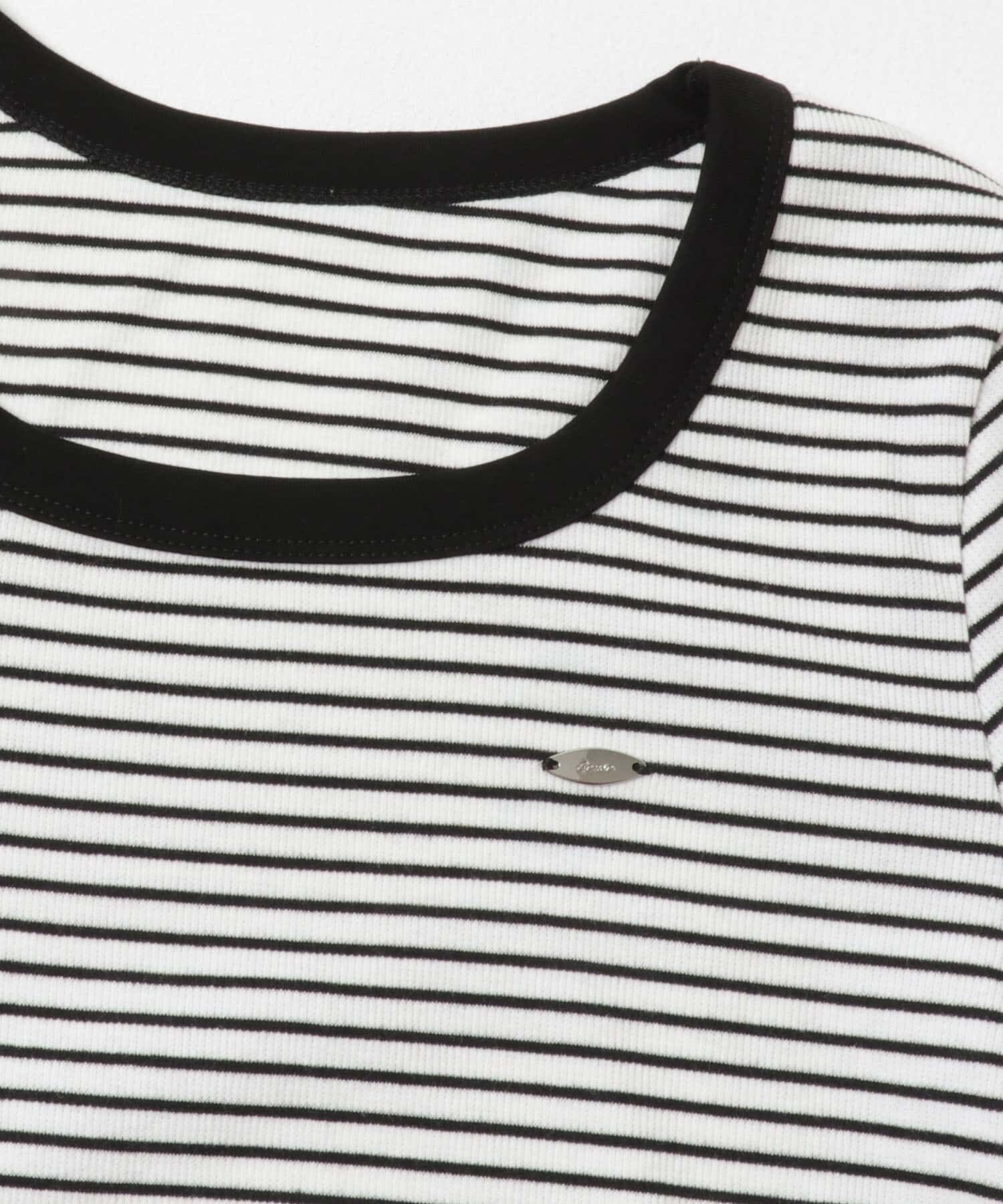 SENSE OF PLACE by URBAN RESEARCH「ラウンドネックリブTシャツ」|Tシャツ・カットソー|